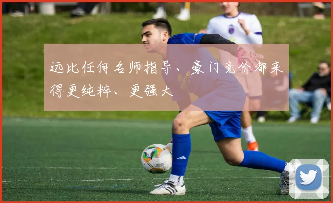 远比任何名师指导、豪门竞价都来得更纯粹、更强大