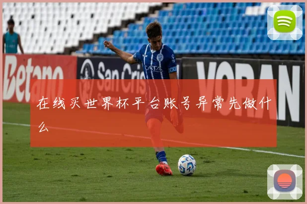 在线买世界杯平台账号异常先做什么