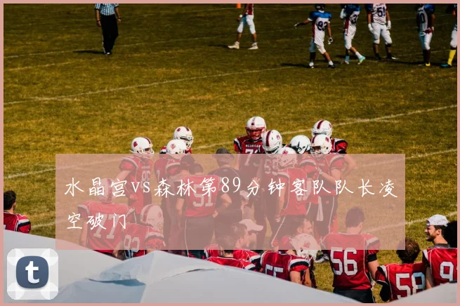 水晶宫vs森林第89分钟客队队长凌空破门